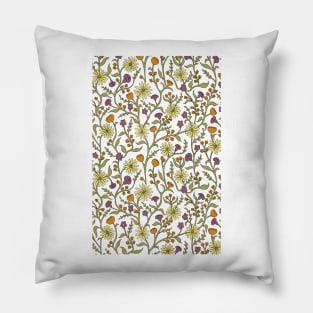 Floral Pattern Vertical Pillow