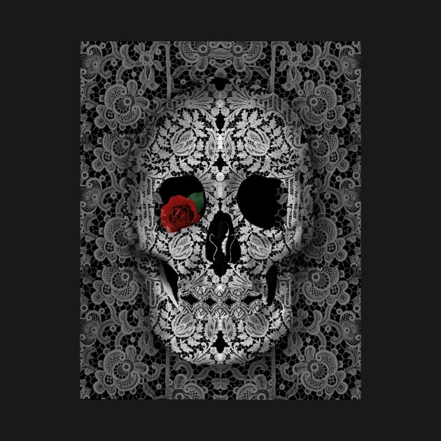 skull lace by BekimART