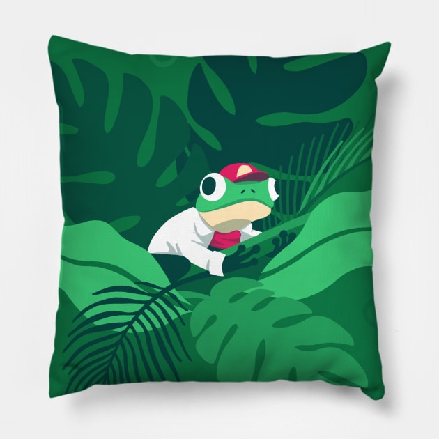 Star Frog Pillow by TravisPixels
