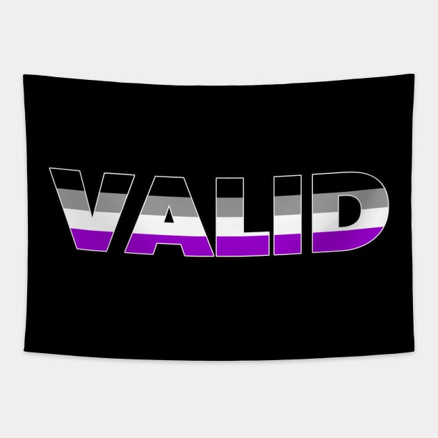 Valid Asexual Pride Tapestry by sexpositive.memes