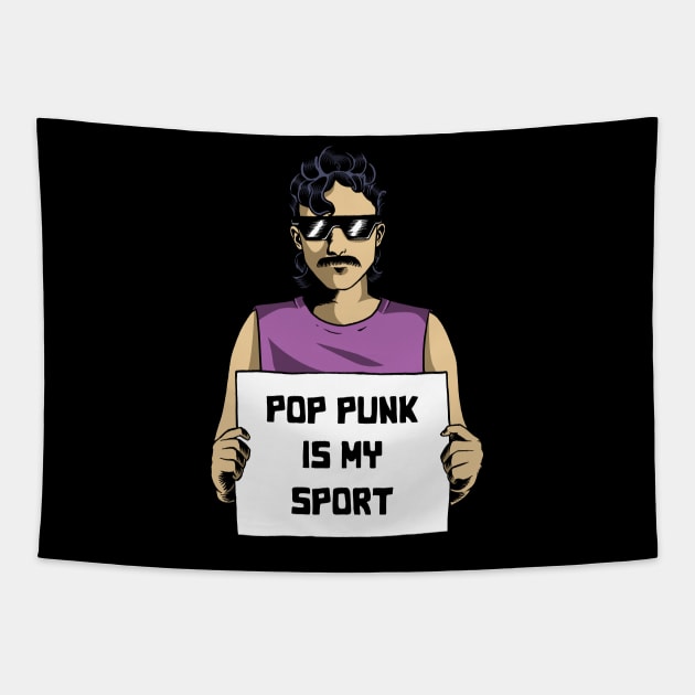 Pop punk is my sport Tapestry by popcornpunk