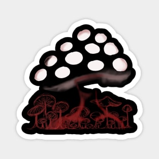 Mushrooms red Magnet