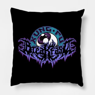 Kung Fu Breakfast Ice Cream Logo Version 2 Pillow