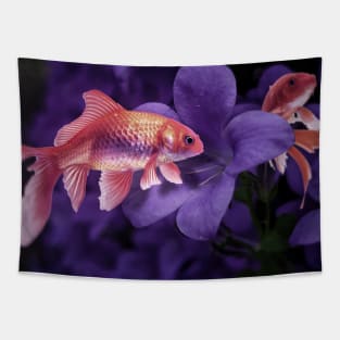 Fish Are Friend Tapestry