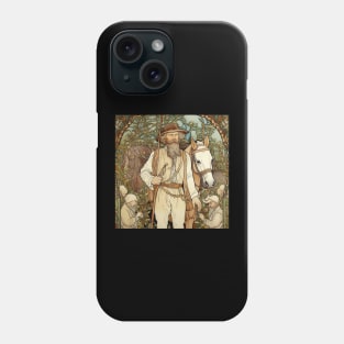 Allan Quatermain drawing Phone Case