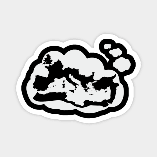 Thinking About the Roman Empire Basic Thought Cloud How Often do You Think About the Roman Empire Magnet