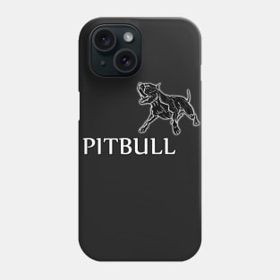 young pitbull Phone Case