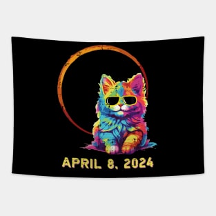 Cat Solar Eclipse 2024 Totality April 8 Wo s Tapestry