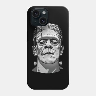 Frankenstein coloring book Phone Case