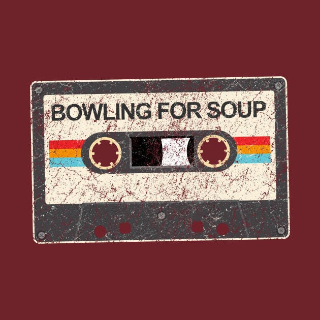 kurniamarga vintage cassette tape Bowling for Soup by kurniamarga.artisticcolorful