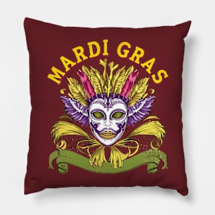 Mardi Gras Pillow