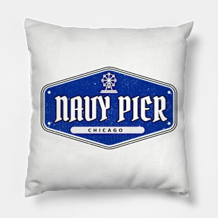 NAVY PIER CHICAGO Pillow