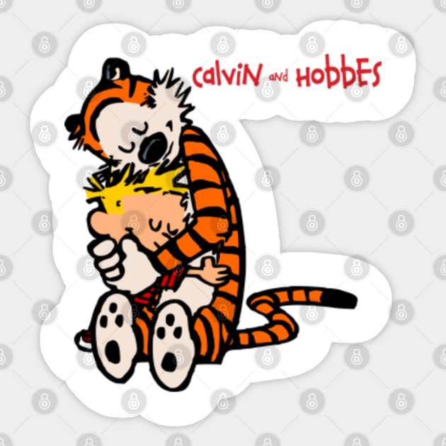 Calvin And Hobbes Calvin And Hobbes Sticker Teepublic