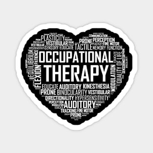 Occupational Therapy Heart Magnet