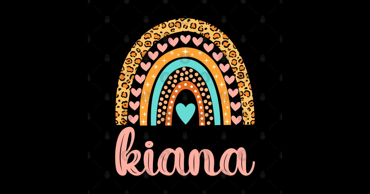 Kiana Name Kiana Birthday Kiana Sticker TeePublic