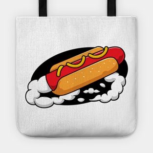 hot dog rocket Tote