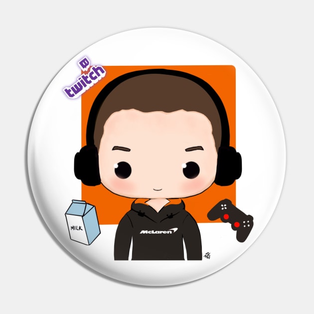 Lando Norris Pin by cutedrivers