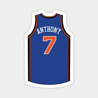 Carmelo Anthony New York Jersey Qiangy Magnet