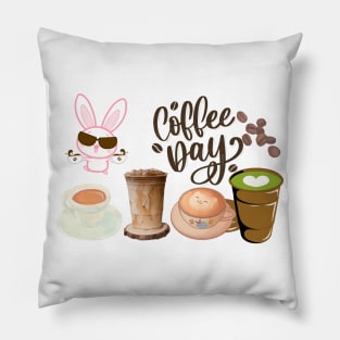 Coffee Day Pillow