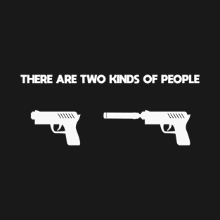 There are Two Kinds of People - Social Behavior T-Shirt