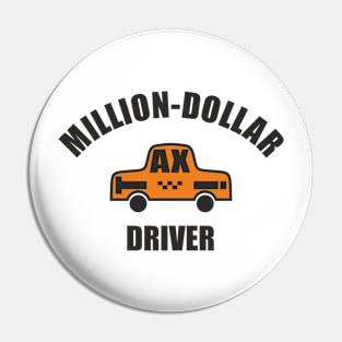 Million-dollar Taxi Driver Pin