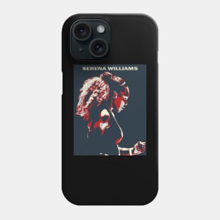 Serena williams modern art Phone Case