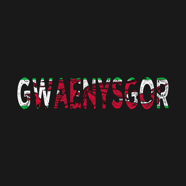 GWAENYSGOR WELSH FLAG by MarniD9