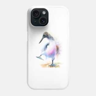 Blue footed booby Phone Case