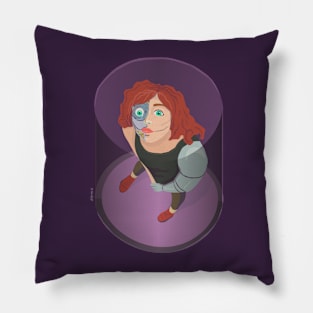 Robogirl Pillow