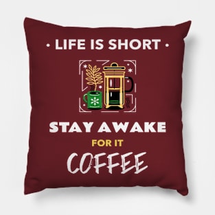 Motivation With Coffee Pillow