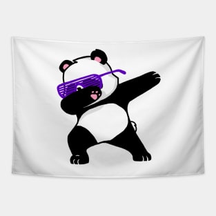 Dabbing Panda Funny Shirt Dab Hip Hop Tapestry