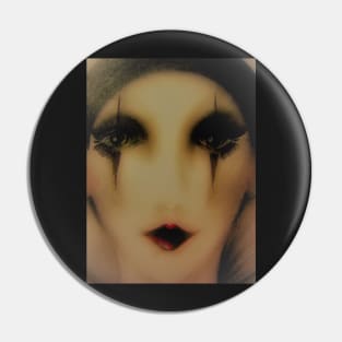 SOFT FOCUS CIRCUS PIERROT Pin