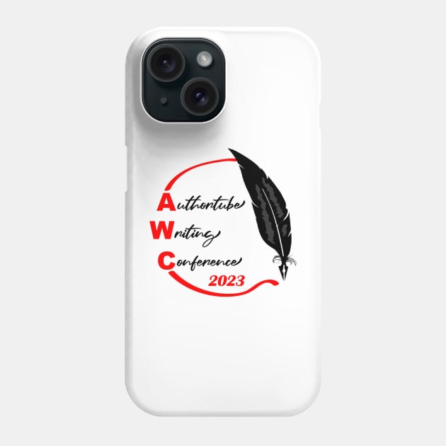 2023 AWC Merch Phone Case by Authortube Writing Conference