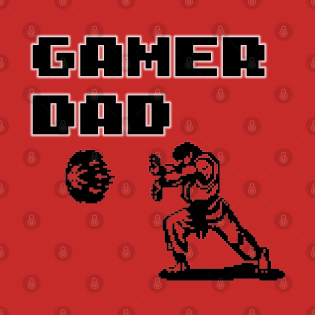 Gamer Dad Street Fighter Design by Jahaziel Sandoval
