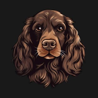 Boykin Spaniel Face Cute Cartoon Puppy Dog Lover T-Shirt