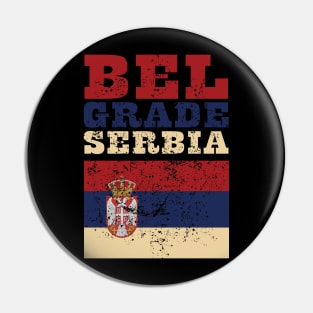 Flag of Serbia Pin