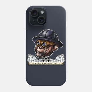 Steampunk Monkey Nation Phone Case