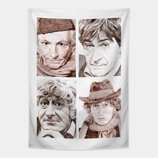 Hartnell/Troughton/Pertwee/Baker Tapestry by Grant Hudson