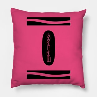 Sarah Crayon Pillow