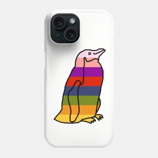 Rainbow Penguin Phone Case