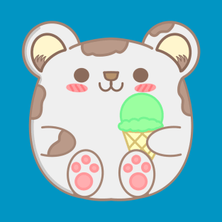 Hamster eating ice cream T-Shirt