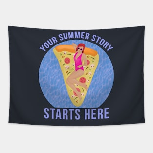 Your Summer Story Starts Here Tapestry