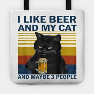 I like beer and my cat Tote