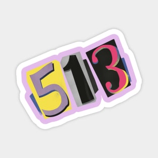 513 Retro Magnet