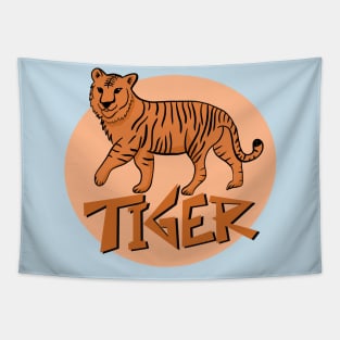 Tiger Design Tapestry