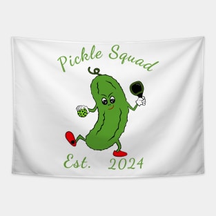 PICKLE Squad Pickleball Dill Pickle Tapestry