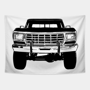 1997 F150 Ranger XLT Sketch Art Tapestry