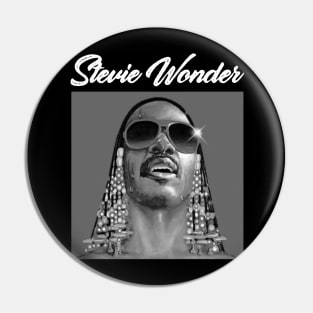 Stevie Wonder Pin