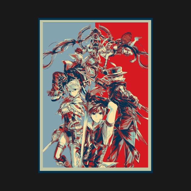 Legendary Heroes of Ys - Anime Fashionista Shirt by WalkTogether