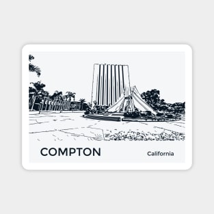 Compton California Magnet